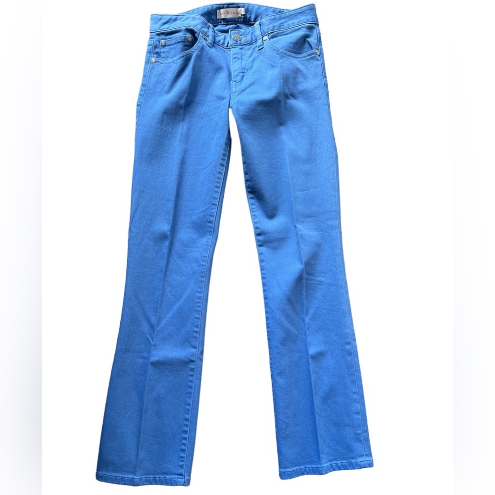 TORY BURCH Periwinkle Blue Colored Denim Jeans